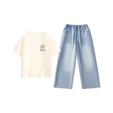 [Универсальный Набор Одежды] Экрю/Когтеточка Оболочка - Светло-Синий