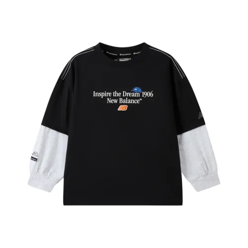 New Balance совместный бренд Толстовка для детей Возраст 3-7 лет