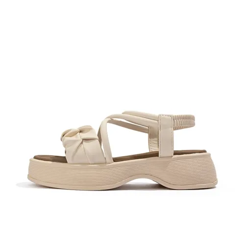 Babaya Slip-Resistant Дышащий Легкий Амортизация Детские Сандалии Бежевый Подростки