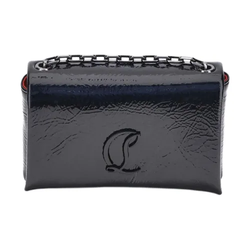 CL Лакированная кожа Телячья кожа Сумка на плечо Женская Черная