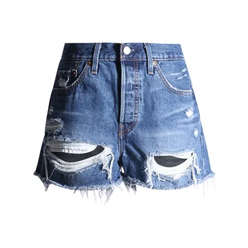 MJB Темно-синие женские джинсовые шорты