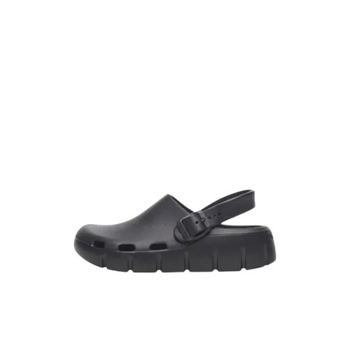 Birkenstock Birki Flow Детские уличные тапочки Low Top Черный Kids