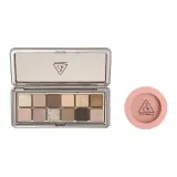 Двухкомпонентный комплект: Палетка для теней #RAW NEUTRALS + Румяна #MONO Розовый