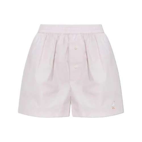 MOSCHINO Повседневные шорты женские розовые