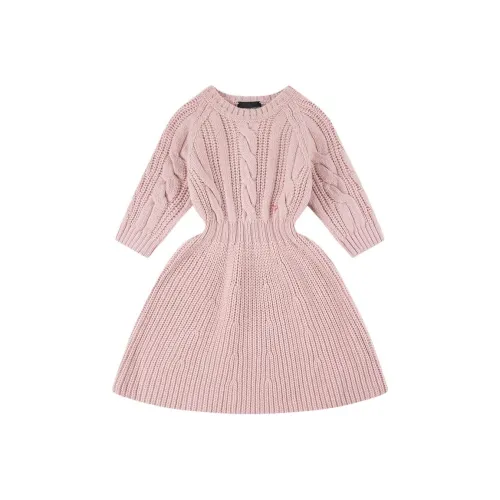 EMPORIO ARMANI Платье FW22 Розовый Детский