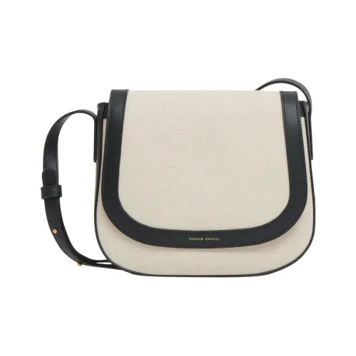 MANSUR GAVRIEL Холст Сумка через плечо Женская Бежевая и Черная