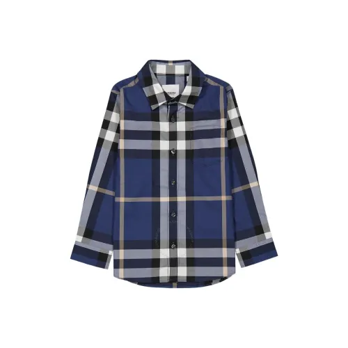 Burberry Blue Kids Рубашки
