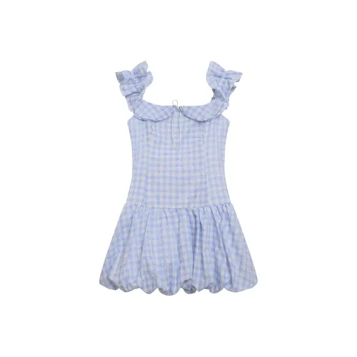 WAYHWEI Синие Женские Слиплатья