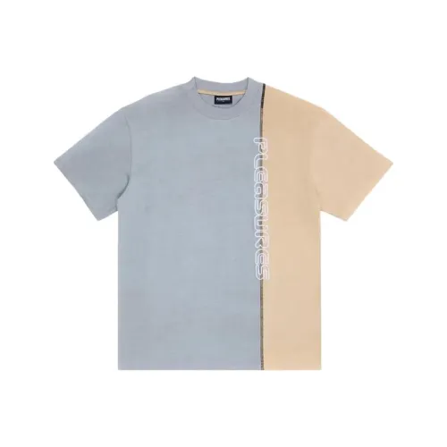 PLEASURES совместная брендированная Рыжевато-коричневая Мужская T-рубашка