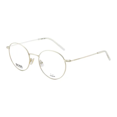 Hugo Boss Титановый сплав β-титан Круглые ОПТИЧЕСКИЕ Очки Унисекс Многоцветные