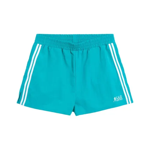 SPORTY & RICH Бирюзовые Женские Спортивные Шорты