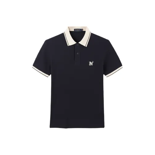 Ancient Shark Темно-синий Синий 03128629 Мужская Поло