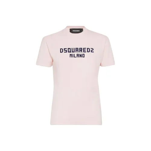 DSQUARED 2 T-рубашка женская розовая