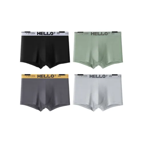 Flowers in water Мужское нижнее белье 4 штуки