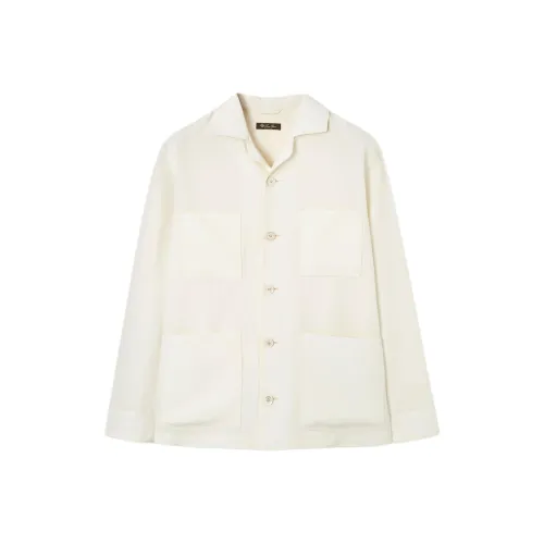 Loro Piana Белый Мужской Куртки