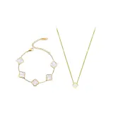 Счастливый Клевер Четырехлистный Коллекция (Белый)