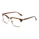 Оправа в черепаховый узор с золотым ободком