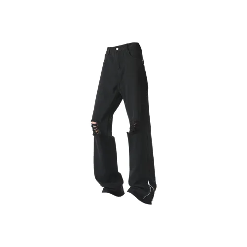 UNDERTIDES Черные Унисекс Джинсы