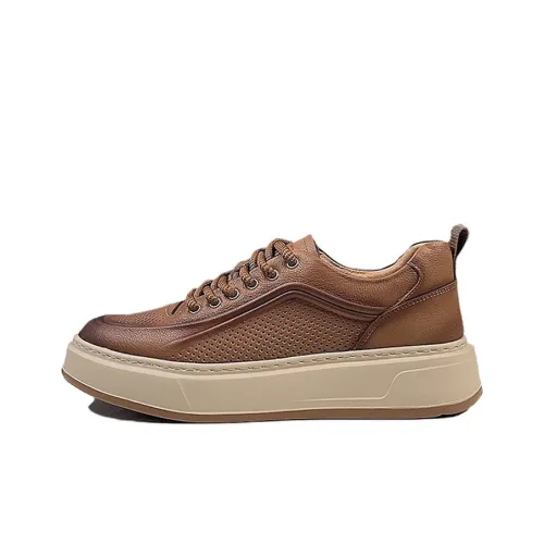 SENJIALUO Износостойкий Дышащий Поддерживающий Низкий Топ Casual Мужской