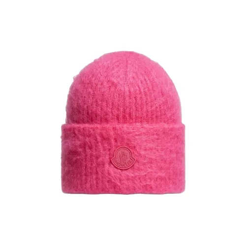 Moncler Шерстяные Шапки Женские Фуксия