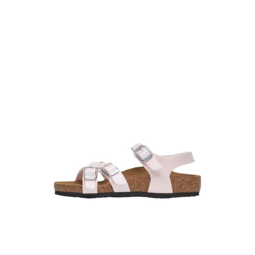 Birkenstock Kumba Износостойкие Низкие Детские Сандалии Розовые
