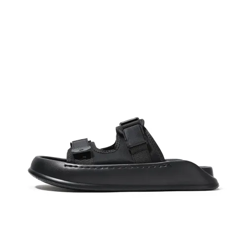 Wolves • Family QUNLANGSHIJIA Дышащие Устойчивые к потере формы Устойчивые к истиранию Слипоны Мужской Черный