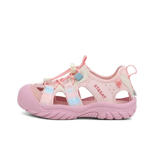 ST SAT Износостойкие Дышащие Низкие Топы Детские Сандалии для Малышей