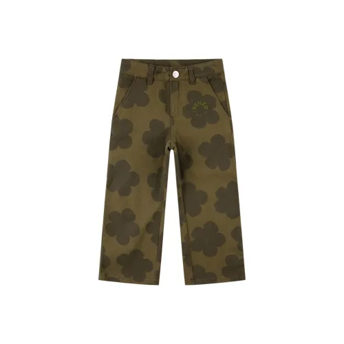 KENZO Зеленые Kids Брюки