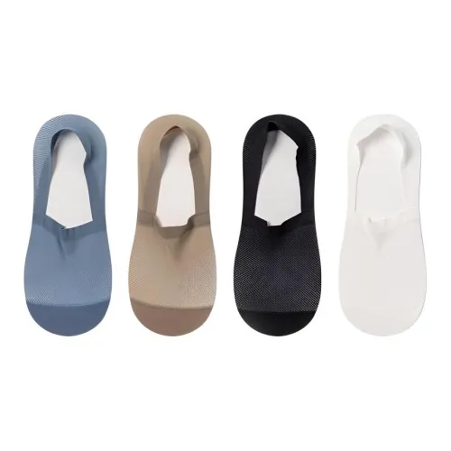 LUYOUYE No Show Носки Мужские 4 Пачки