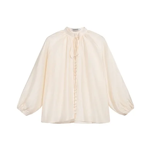 SECFLY OFFICIAL Абрикос Женские Рубашки