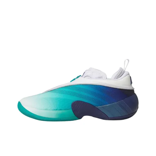 Adidas DON Issue 7 Low Топ Баскетбольные кроссовки Унисекс Белый Синий Синий