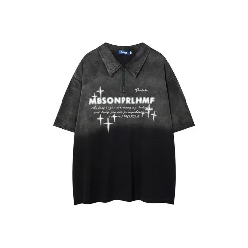 YOUSEKOO Черная унисекс футболка