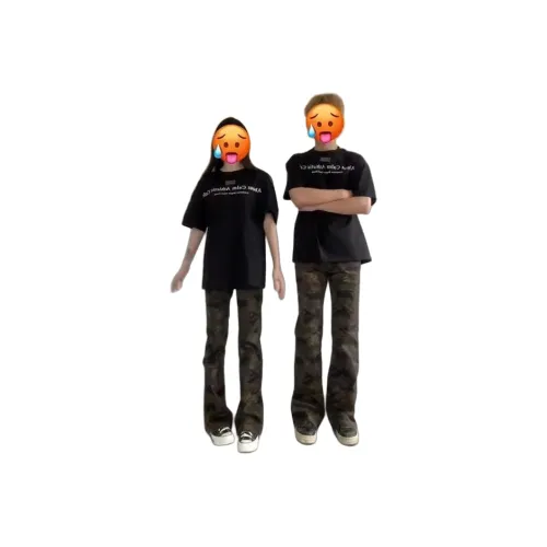 TUOFEI Камуфляж Унисекс Джинсы