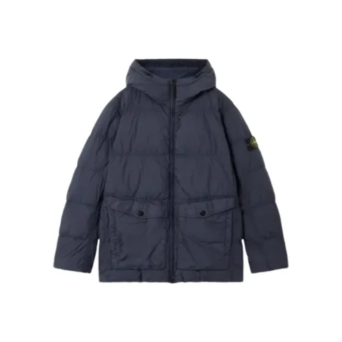 Stone Island Пуховик Унисекс Морской Синий