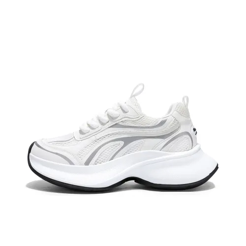 TELENT Дышащий Легкий Увеличивающий Высоту Низкий Топ Толстая Подошва Мужские Кроссовки