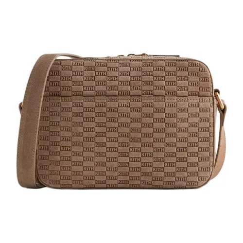 KITH Monogram Корова Кожа Camera Bag Crossbody Bag Shoulder Bag Standard Women's Beige