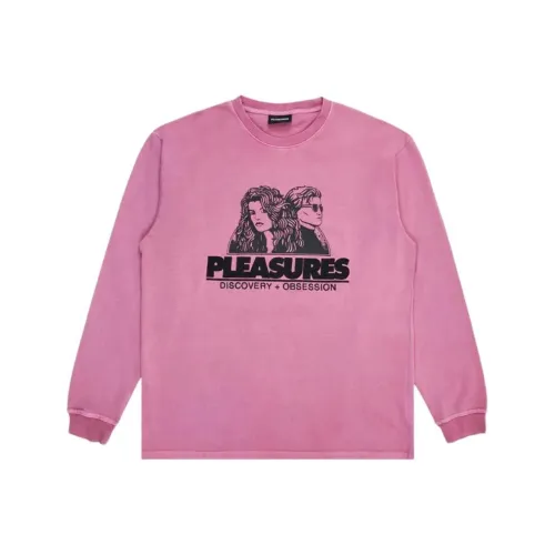 PLEASURES Розовые Мужские T-рубашки