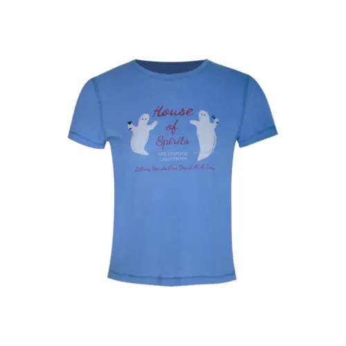 Little pull Синий Женские Футболки