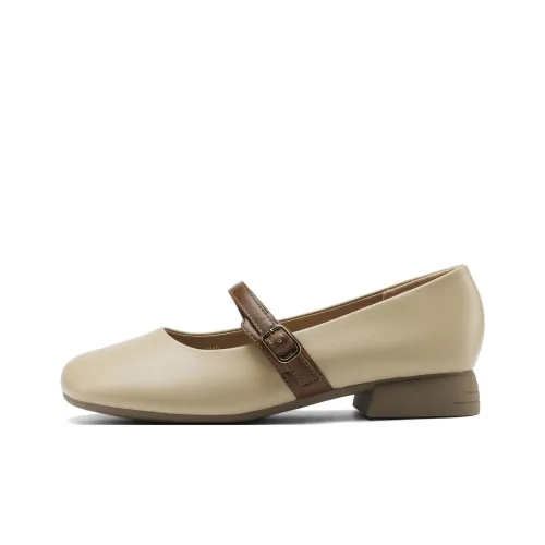 FIVE PLUS Туфли Мэри Джейн с грубым каблуком 2,5 см женские