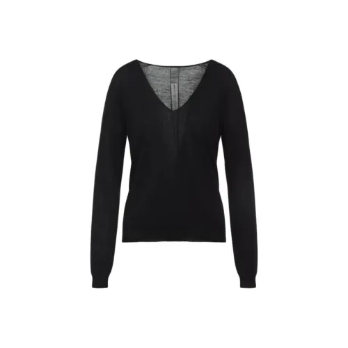 RICK OWENS Черные Женские Свитеры