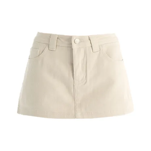 Белый медведь Джинсовые короткие юбки Женские