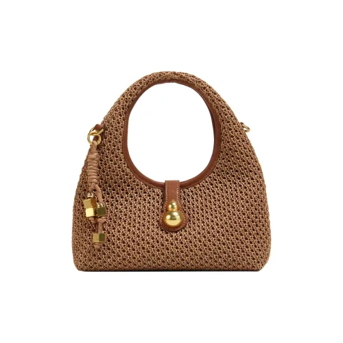 LOSEA Полиэтилен Сумка Женская Коричневая