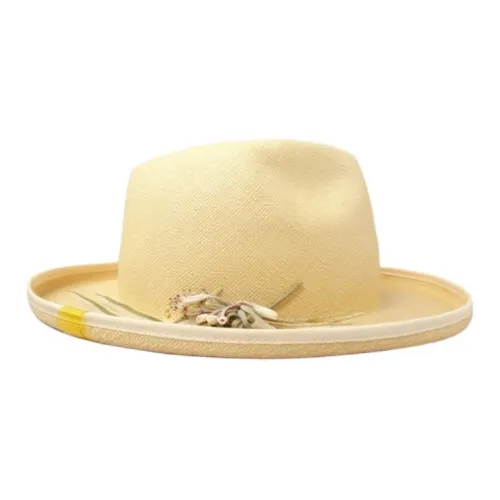 CA4LA Panama Fiber Bucket Hats Men's Multicolor