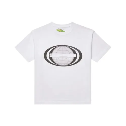 Sp5der Белая Мужская T-Рубашка