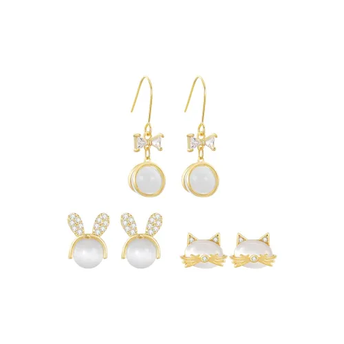 Серьги Zoo Jewel из медного сплава женские