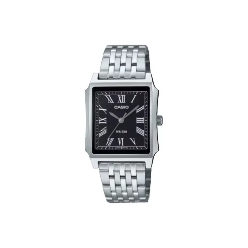 CASIO Classic Collection Кварцевый механизм нержавеющая сталь ремешок унисекс черный циферблат