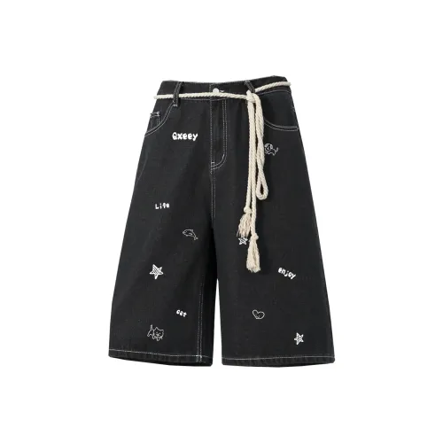 Qnxeey Унисекс Джинсовые Шорты