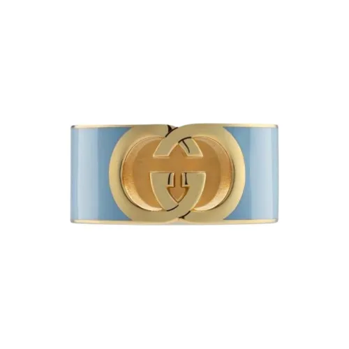 GUCCI Латунь Кольца Женские Светло-Синий