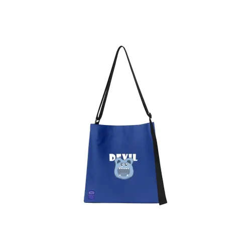 ElevethSign Полиэстер Сумка через плечо Женская Big Mouth Monster Синий