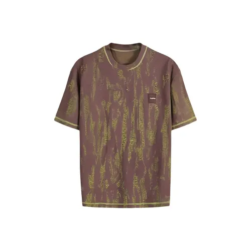 BANGBOY X IZTION Коричневый Мужская T-рубашка